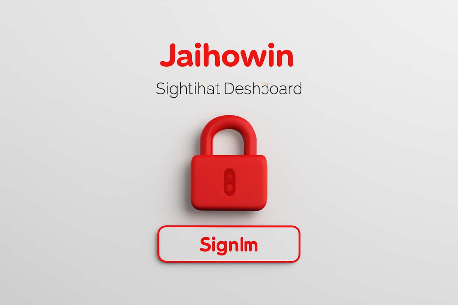 Jaihowin Sign In & Dashboard Interface