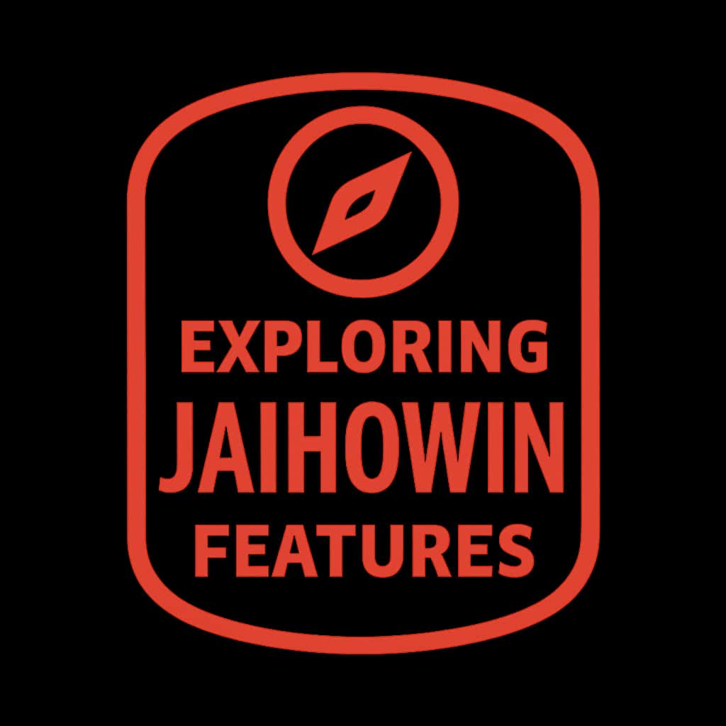 An icon representing Jaihowin features as a guide.