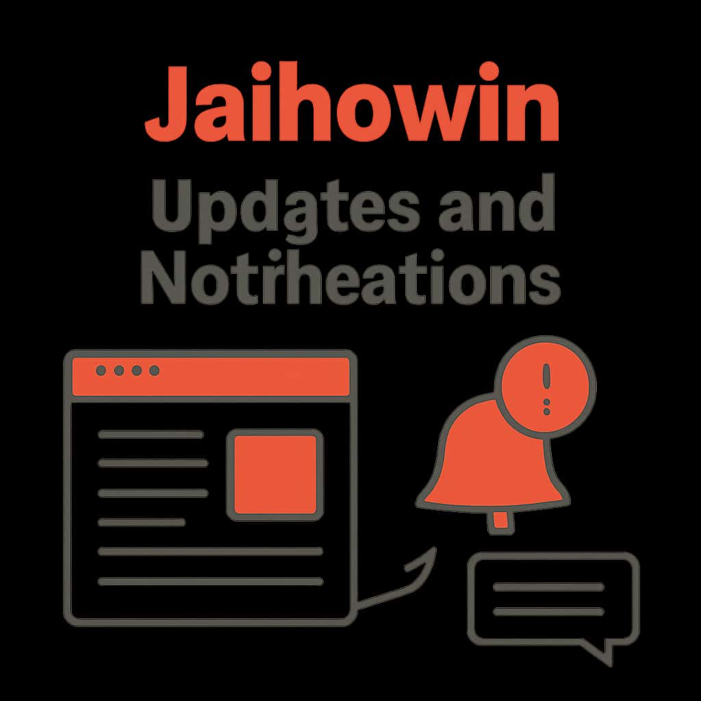 An illustration explaining Jaihowin updates.