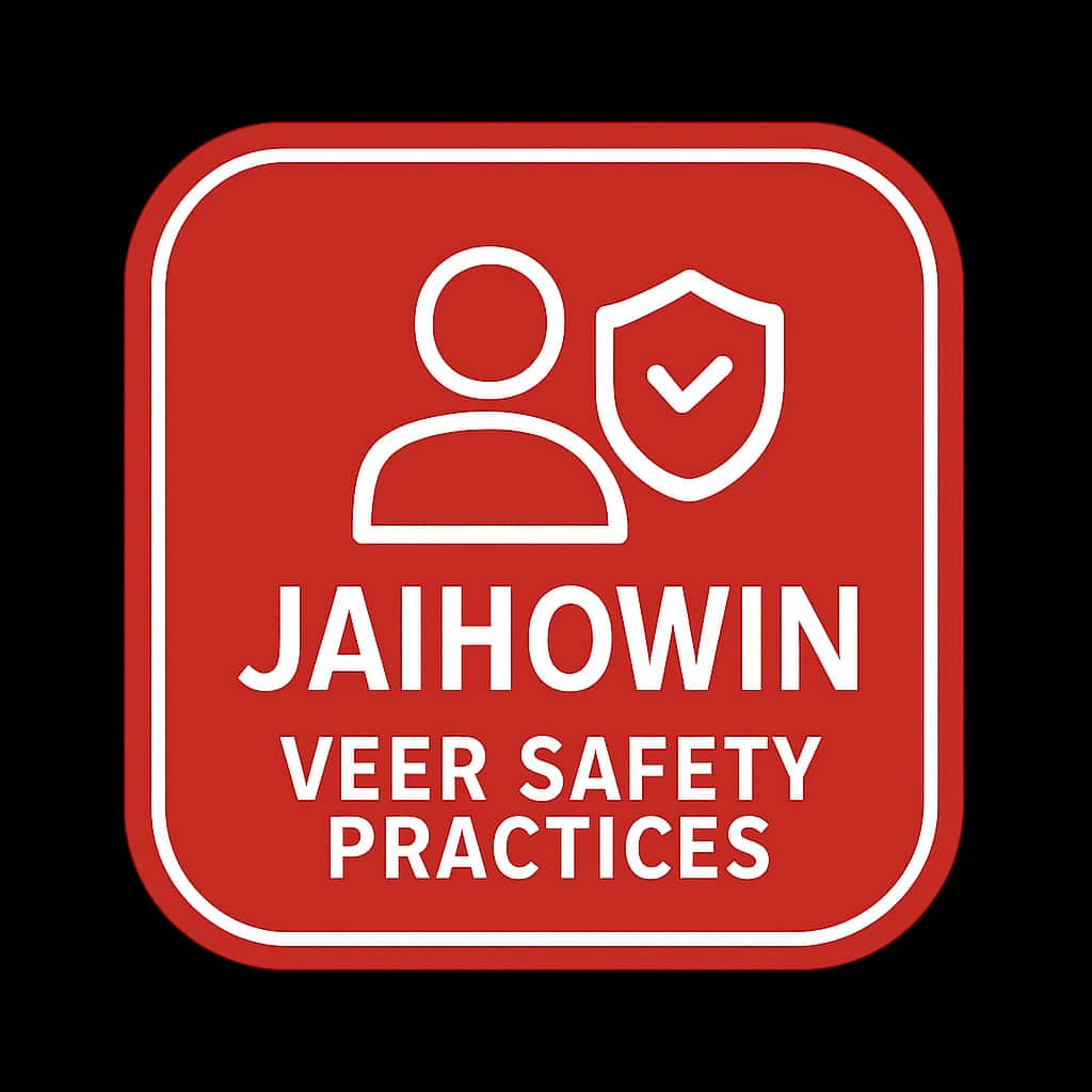 Icon representing Jaihowin User Safety Practices.